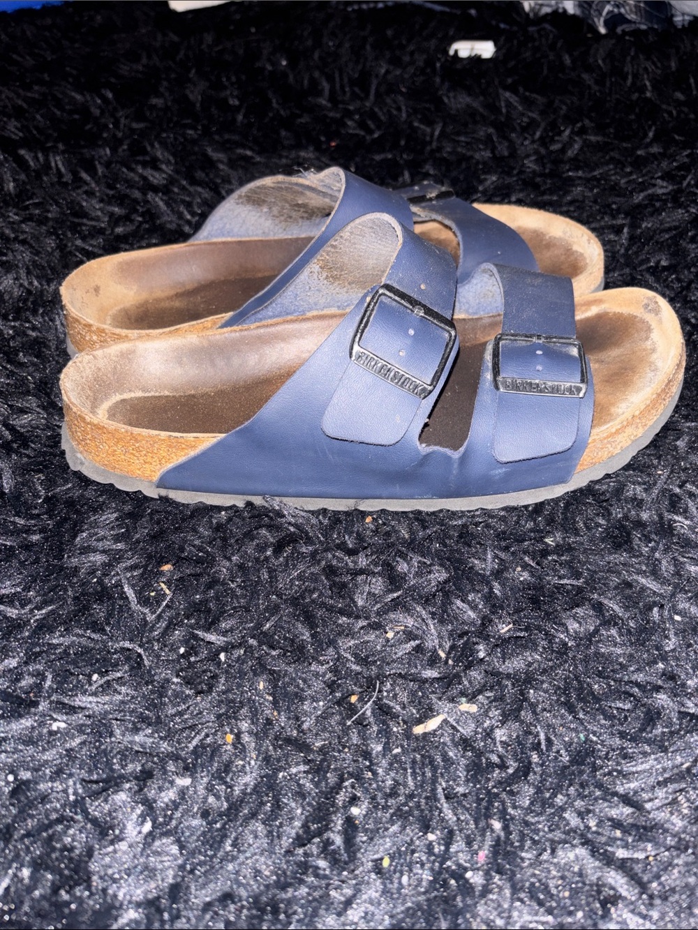 Navy Arizona narrow Soft Footbed